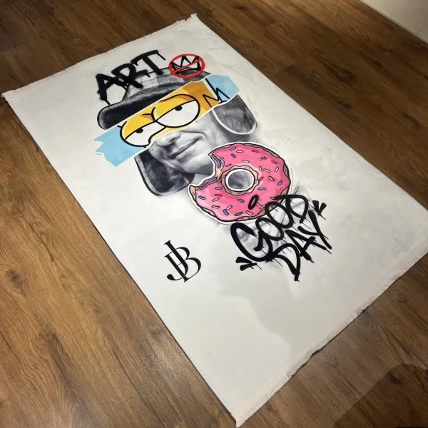 Pop Art Tasarım Halı