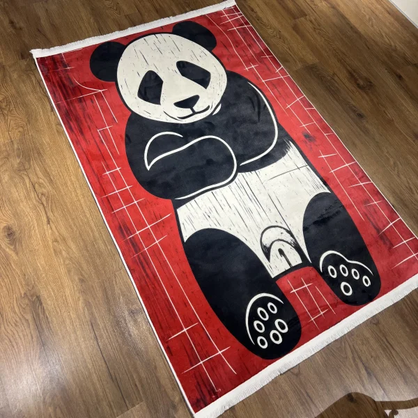 Üzgün Panda Halı