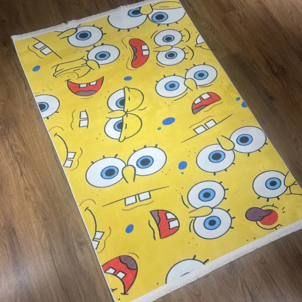 Sünger Bob Çocuk Odası Halısı