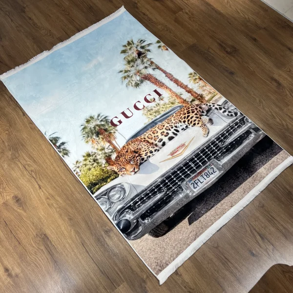 Kalifornia Leoparı Palm Drive Halısı
